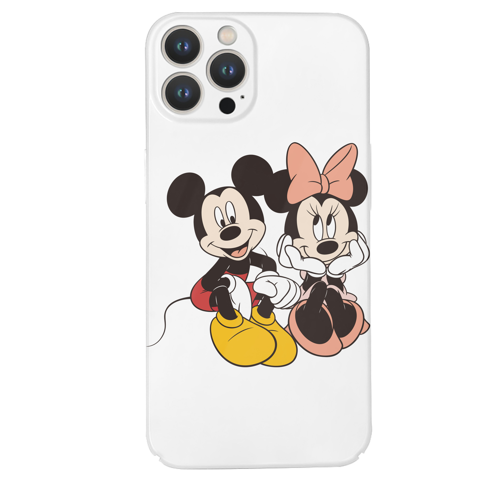 （画像用） ミッキーマウス Mickey Mouse 【iPhone 14シリーズ対応】ハードケース
